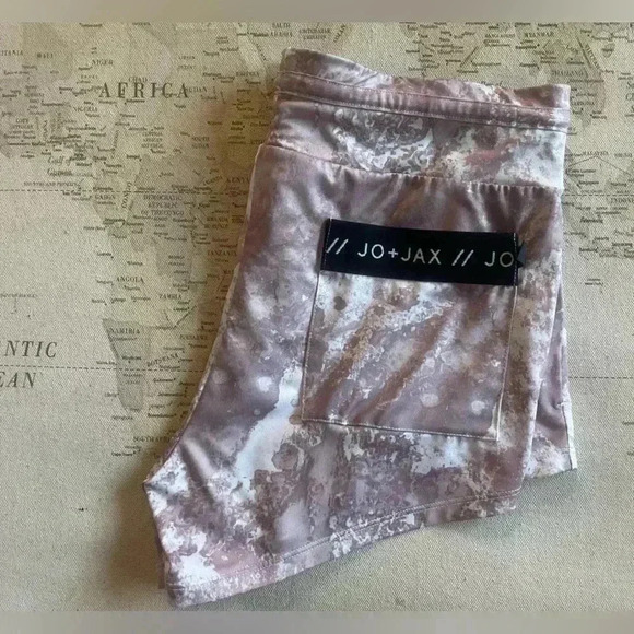 Jo + Jax Dance Shorts Pink Tie Dye Size XS 0-2 - Picture 1 of 10